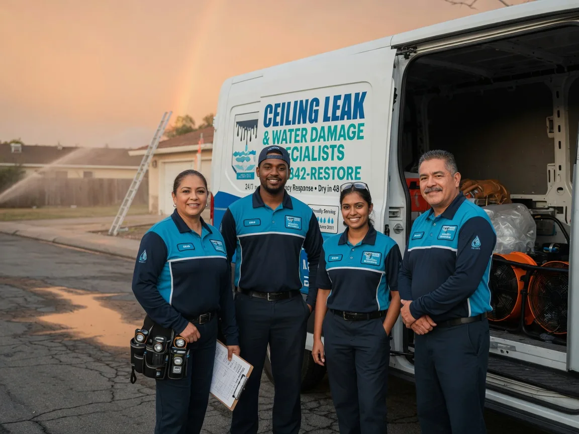 Ceiling Leak Cleanup company in Perrinton, MI