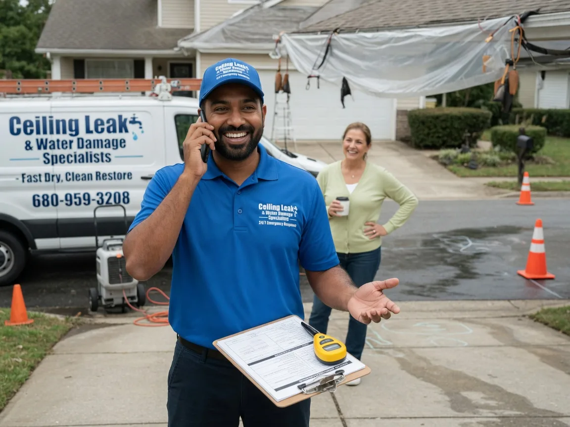 Ceiling Leak Cleanup Perrinton, MI FAQs